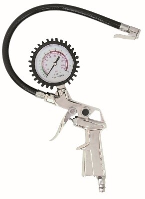 Inflationspistole silber - inflationspistole,